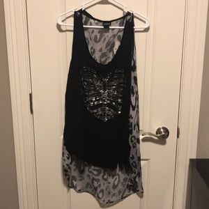 Torrid Metallic Heart Hi-Low